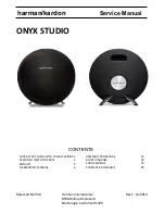 Harman Kardon ONYX Service Manual preview