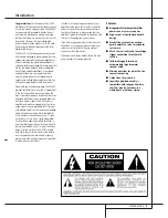 Preview for 3 page of Harman Kardon PA 2000 Owner'S Manual