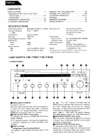 Предварительный просмотр 2 страницы Harman Kardon PM660 Technical Manual