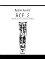 Harman Kardon RCP 2 Owner'S Manual preview