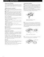 Предварительный просмотр 4 страницы Harman Kardon RTD292 Owner'S Manual