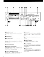 Предварительный просмотр 6 страницы Harman Kardon RTD292 Owner'S Manual