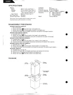 Предварительный просмотр 2 страницы Harman Kardon S200P Technical Manual