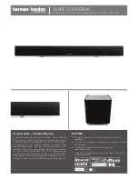 Preview for 1 page of Harman Kardon Sabre SB35 Features And Benefits