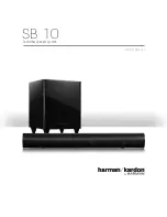 Harman Kardon SB 10 Owner'S Manual preview