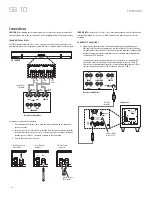 Предварительный просмотр 8 страницы Harman Kardon SB 10 Owner'S Manual