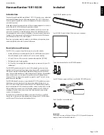 Предварительный просмотр 3 страницы Harman Kardon SB 15/230 Service Manual