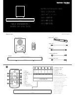 Harman Kardon SB20 Quick Start Manual preview