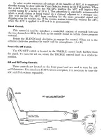 Предварительный просмотр 9 страницы Harman Kardon STEREO RECITAL TA224 Instructional Manual