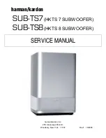 Harman Kardon SUB-TS7 Service Manual preview