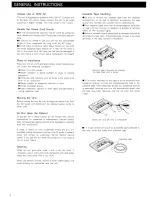 Preview for 4 page of Harman Kardon TD102 Owner'S Manual