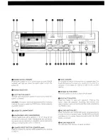 Preview for 6 page of Harman Kardon TD192 Owner'S Manual