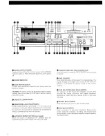 Preview for 6 page of Harman Kardon TD302 Owner'S Manual