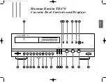 Preview for 4 page of Harman Kardon TD470 Manual