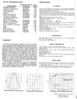 Preview for 6 page of Harman Kardon The Overture T-10 Operation And Service Instructions Manual