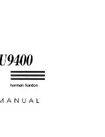 Harman Kardon TU9400 Owner'S Manual preview