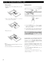 Предварительный просмотр 24 страницы Harman Kardon VCD1000 Owner'S Manual