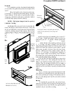 Предварительный просмотр 6 страницы Harman Stove Company R7R1 Exception Wood Fireplace Installation And Operating Manual