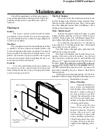 Предварительный просмотр 8 страницы Harman Stove Company R7R1 Exception Wood Fireplace Installation And Operating Manual