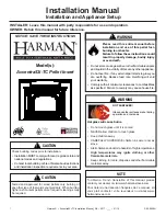 Harman Accentra52i-TC Installation Manual предпросмотр