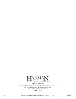 Preview for 30 page of Harman Accentra52i-TC Installation Manual