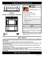 Harman Advance 1 Installation & Operating Manual предпросмотр