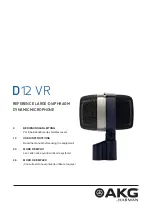 Harman AKG D12 VR User Instructions preview