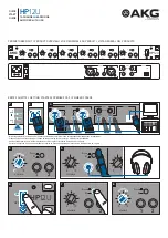 Harman AKG HP12U Quick Start Manual preview