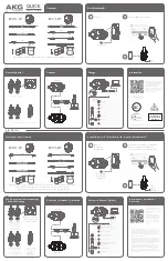 Harman AKG K361-BT Quick Start Manual предпросмотр