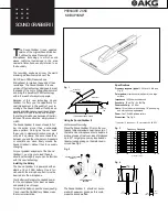 Harman AKG SOUND GRABBER II Instructions предпросмотр