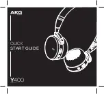 Harman AKG Y400 Wireless Quick Start Manual preview