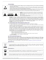 Preview for 3 page of Harman AMX ACENDO BOOK ACB-2110 Instruction Manual