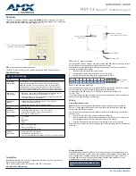 Harman AMX MET-13 Quick Start Manual preview