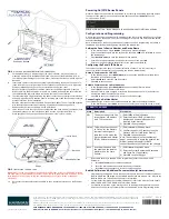 Preview for 2 page of Harman AMX Modero X Series Quick Start Manual