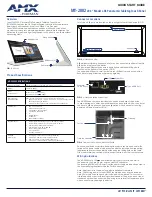 Preview for 1 page of Harman AMX MT-2002 Quick Start Manual