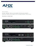 Harman AMX N2300 SERIES Instruction Manual preview