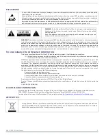 Предварительный просмотр 3 страницы Harman AMX N2300 SERIES Instruction Manual