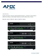 Harman AMX N2400 Series Instruction Manual preview