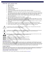 Preview for 2 page of Harman AMX N2600 Series Instruction Manual