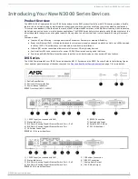 Предварительный просмотр 6 страницы Harman AMX N3000 Series Instruction Manual