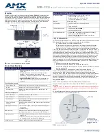 Harman AMX NetLinx Clear Connect NXB-CCG Quick Start Manual предпросмотр