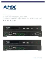 Harman AMX NMX-DEC-N2251 Instruction Manual preview