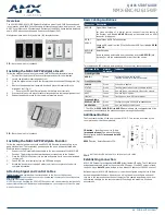 Harman AMX NMX-ENC-N2615-WP Quick Start Manual preview