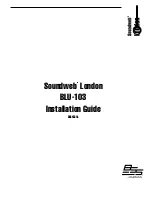 Harman BSS Soundweb London BLU-103 Installation Manual предпросмотр