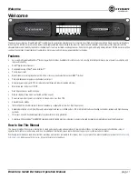 Preview for 5 page of Harman Crown DCi 4 1250DA Operation Manual