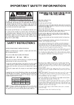 Preview for 2 page of Harman dbx 12 Series Operation Manual