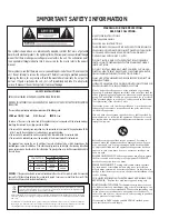 Preview for 2 page of Harman dbx 286S User Manual