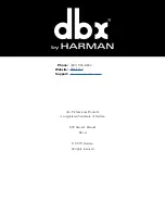 Предварительный просмотр 32 страницы Harman dbx 676 Owner'S Manual