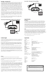 Preview for 2 page of Harman dbx dB12 Owner'S Manual