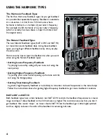 Preview for 6 page of Harman DigiTech FREQOUT Owner'S Manual